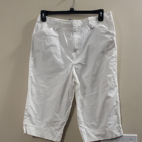 White Stag Other - 4/$20 Whiite Stag Men's Crisp White Flat Front Shorts